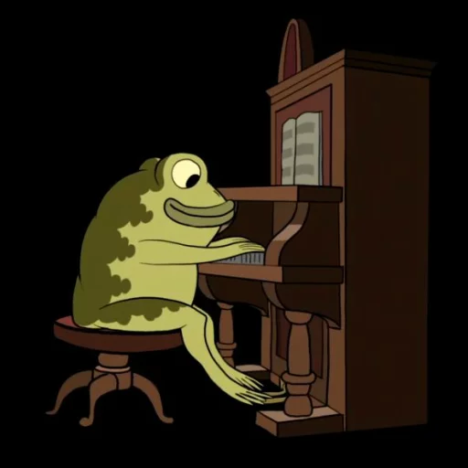 Telegram Sticker «Jason Funderburker - The frog» 