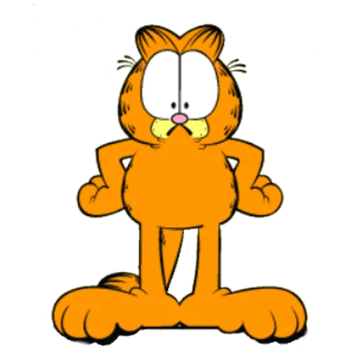 Telegram stikerlari Garfield & friends