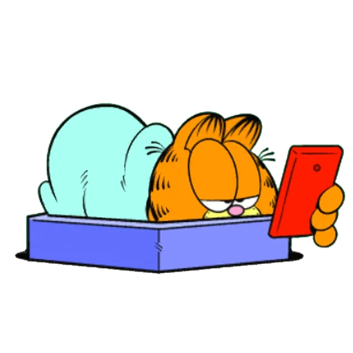 Garfield & friends emoji 😕