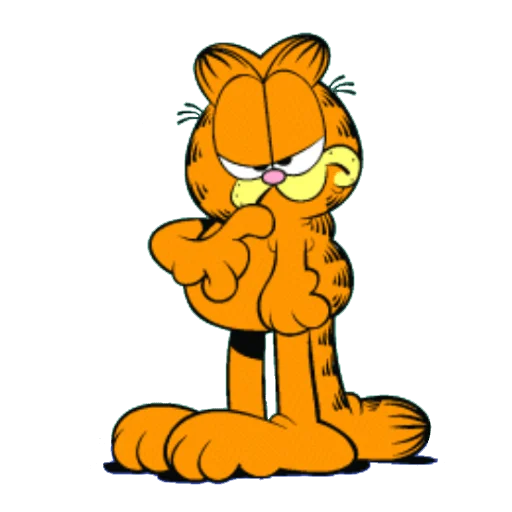 Эмодзи Garfield & friends 😕