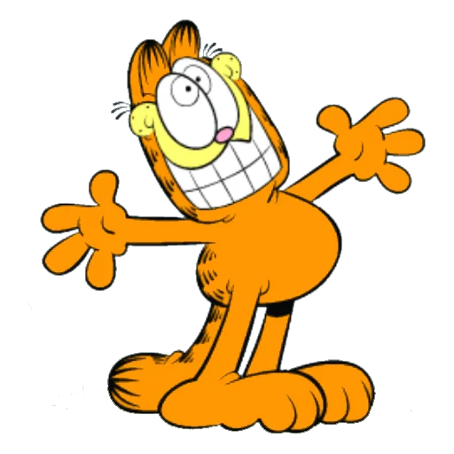 Telegram Sticker «Garfield & friends» 🤪