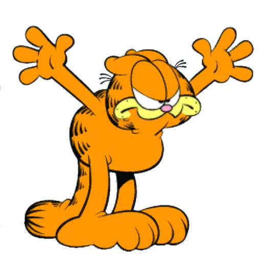 Эмодзи Garfield & friends 😠