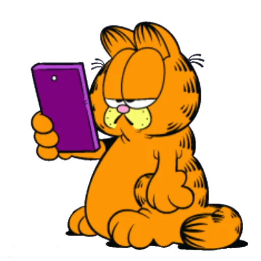 Эмодзи Garfield & friends 📱