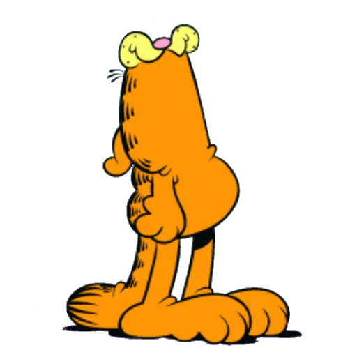 Telegram Sticker «Garfield & friends» 😩