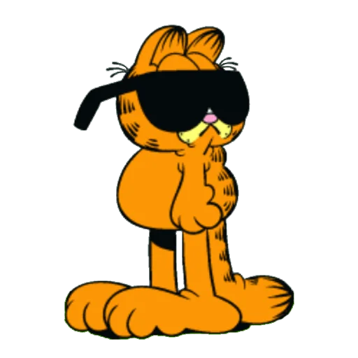 Telegram Sticker «Garfield & friends» 😎