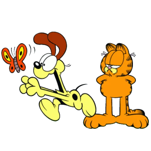 Telegram Sticker «Garfield & friends» 🐞