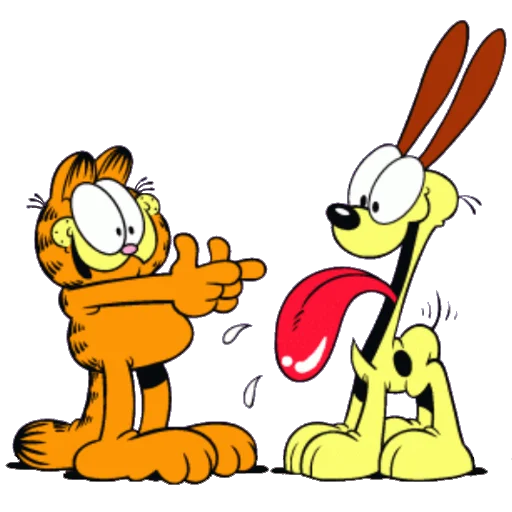 Стікер Telegram «Garfield & friends» 😀