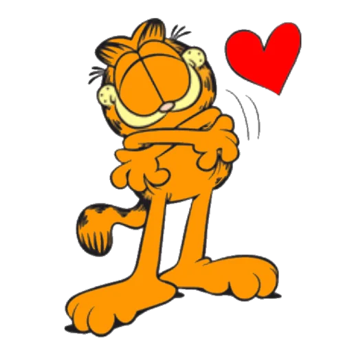 Эмодзи Garfield & friends 😍