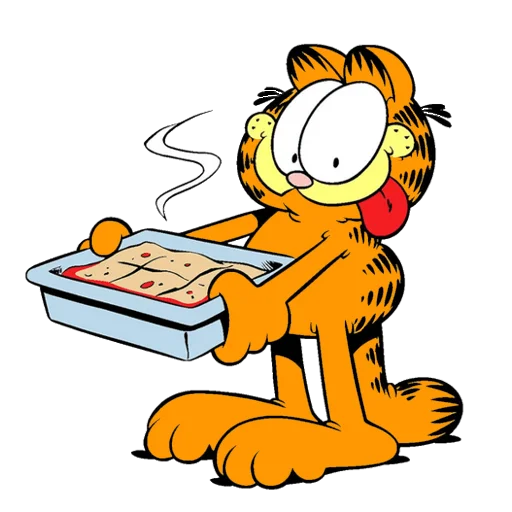Стікер Telegram «Garfield & friends» 😋