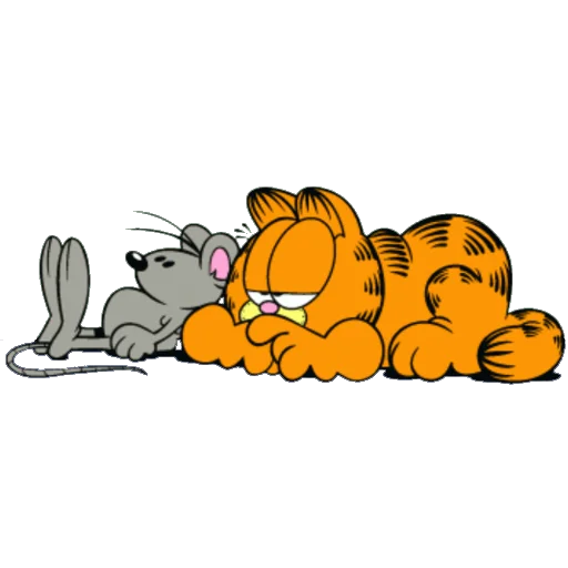 Стікер Garfield & friends 🐭