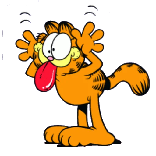 Стікер Garfield & friends 🤡