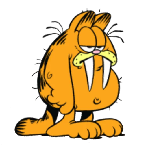 Стікер Telegram «Garfield & friends» 😺