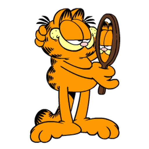 Стікер Telegram «Garfield & friends» 😏