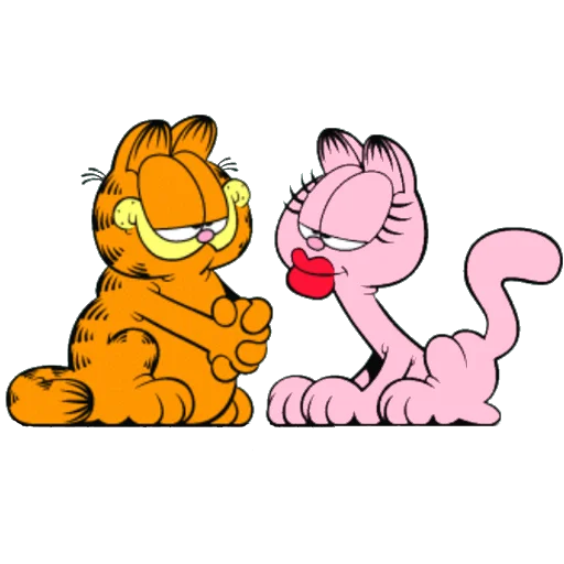 Стікер Garfield & friends 😘