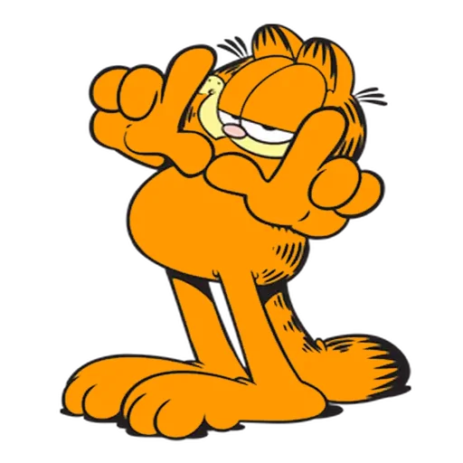 Стікер Garfield & friends 📷