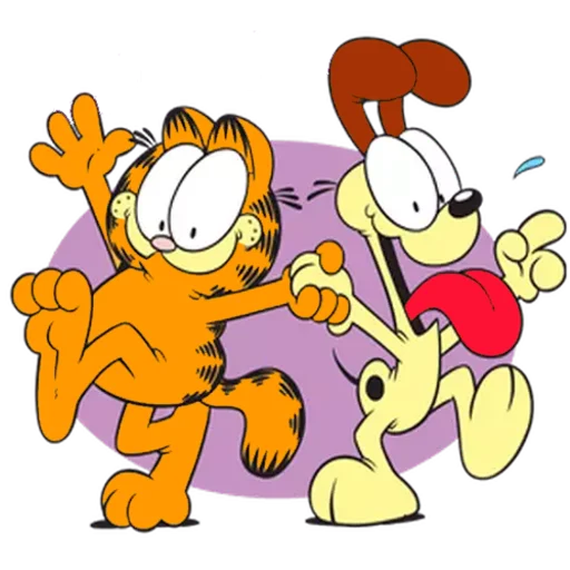 Стікер Garfield & friends 🕺