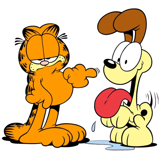Стікер Garfield & friends 👥