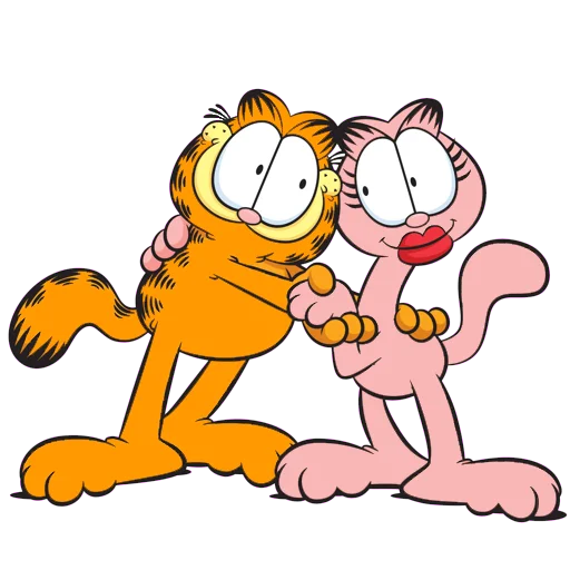 Стікер Garfield & friends 🥰