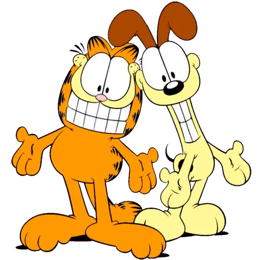 Стікер Garfield & friends 😬