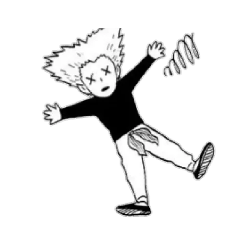Telegram Sticker «Garou / one punch man» 🥰