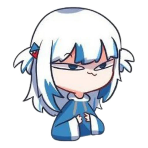 Gawr gura stickers telegram