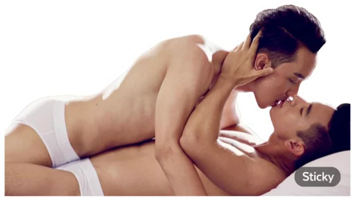 Telegram Sticker «Asian Gay Porn» 😘