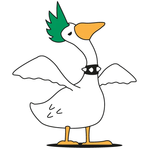 Goose stiker 🤘