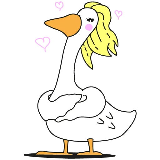 Goose sticker 💕