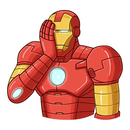 Железный Человек emoji 🙁