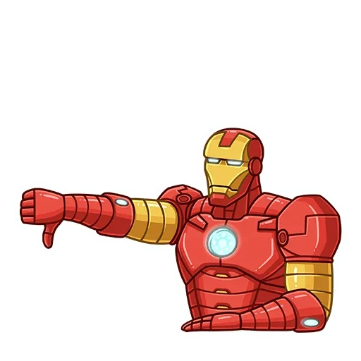 Железный Человек emoji 🙂