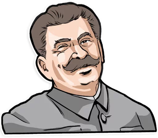 Стікер Telegram «Stalin» 😉
