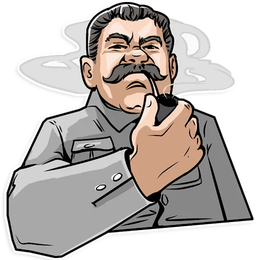 Telegram stiker «Stalin» 😑