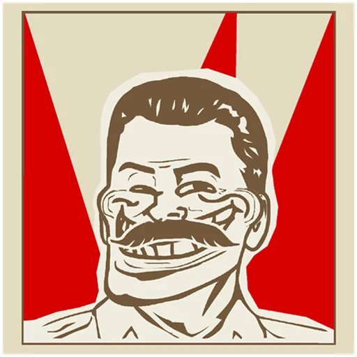 Стікер Telegram «Stalin» 😆