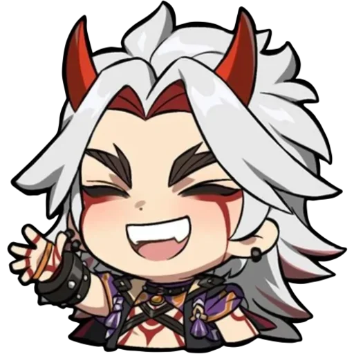 Telegram Sticker «Genshin Impact» 🎻