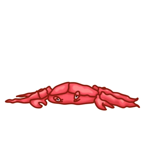 Telegram stiker «Gentle Crab» 😓