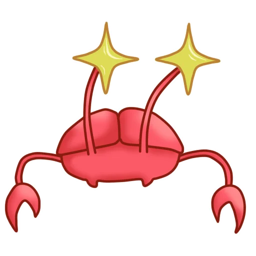 Gentle Crab emoji 👀