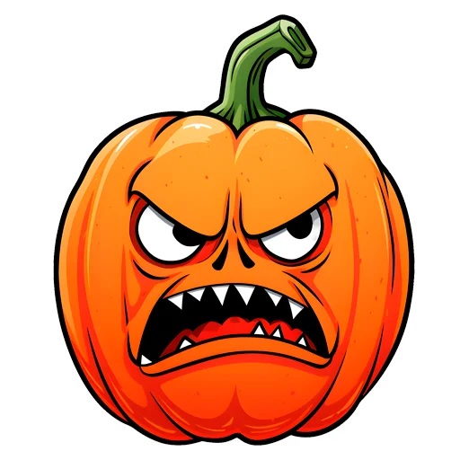 Gerwin Halloween sticker 😡