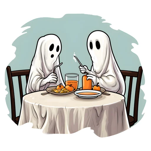 Стікер Telegram «Gerwin Halloween» 👭