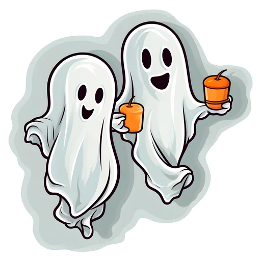 Стікер Telegram «Gerwin Halloween» 👩‍❤️‍💋‍👨