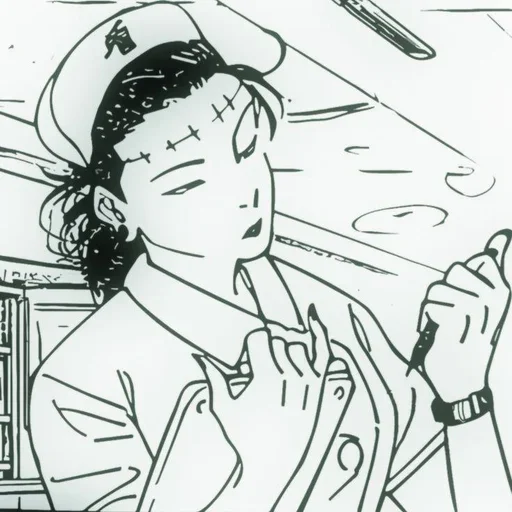 Getou | Kenjaki manga stiker 🧿