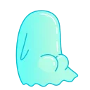 Емодзі телеграм Ghost Bugi