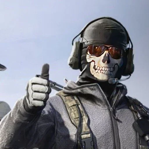 Ghost Call of duty Telegram stickers