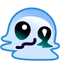 Ghost Emoji emoji 🫠