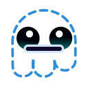 Емодзі Ghost Emoji 🫥