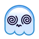 Емодзі Ghost Emoji 😵‍💫