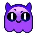 Емодзі Ghost Emoji 😈