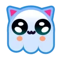 Емодзі Ghost Emoji 😺