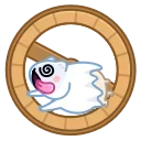 Ghost Hamster emoji 🏃‍♂️