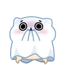 Ghost Hamster emoji 🥰