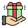 Эмодзи Gift Box Icons 🎁